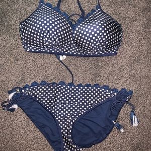 Polka dot bikini